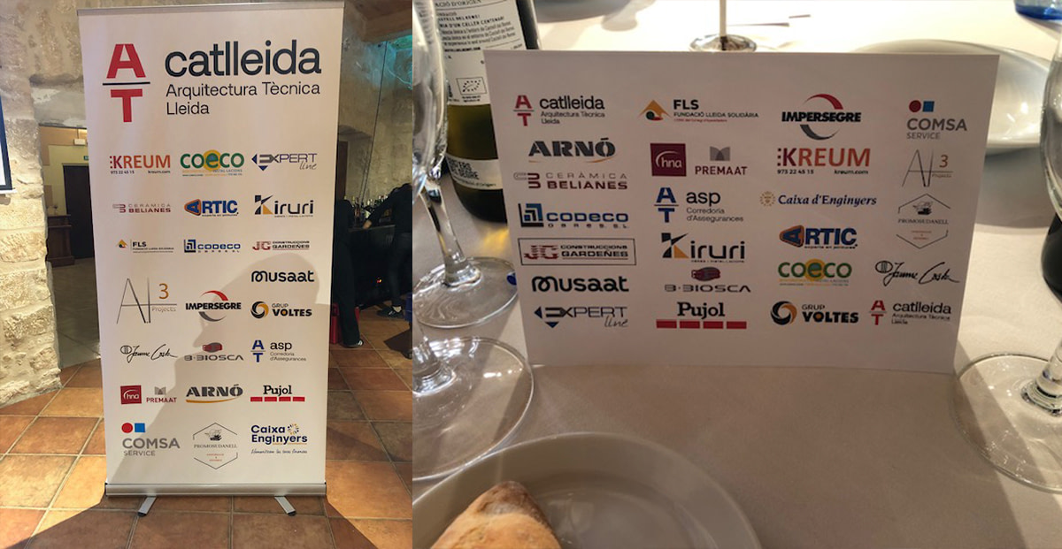 patrocinio fiesta colegio arquitectos lleida